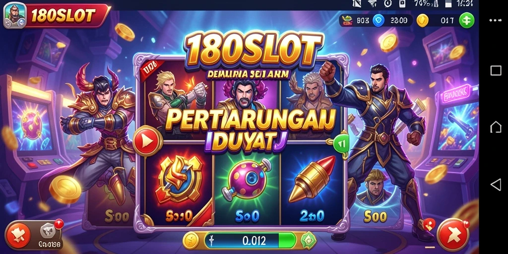 Tampilan gameplay seru dari 180SLOT yang menegangkan.
