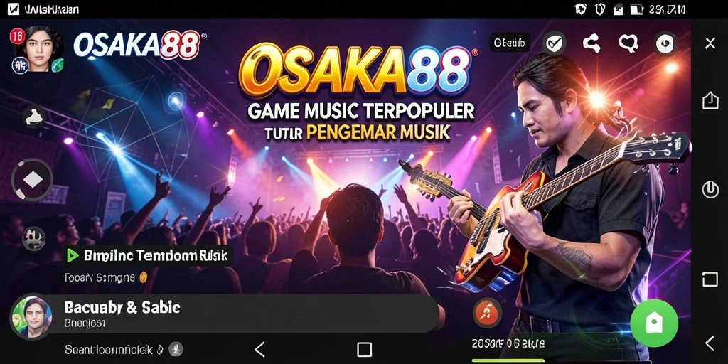 Screenshot gameplay OSAKA88 yang penuh warna dan interaktif.