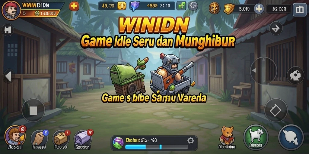 Gameplay WINIDN yang seru dan menenangkan untuk dinikmati.